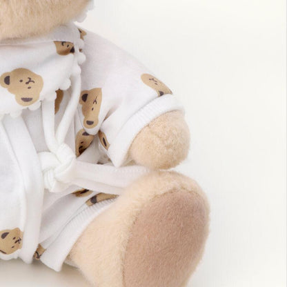 Teddy-Schlafanzug-Bär | Handgefertigtes, bewegliches Teddybär-Geschenk