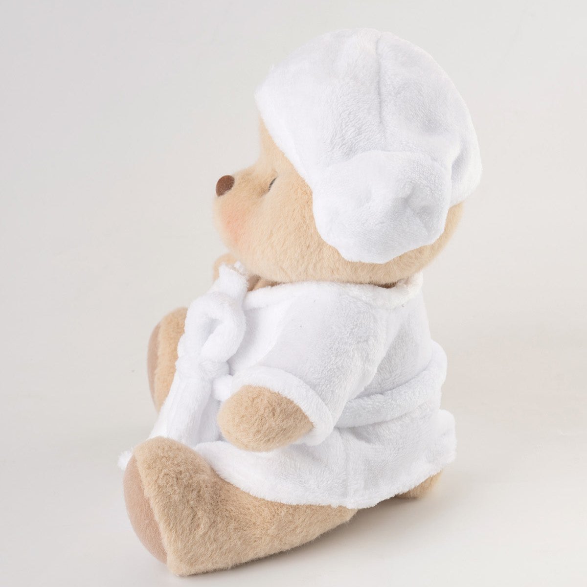 Bademantel-Bär | Handgefertigtes, bewegliches Teddybär-Geschenk